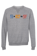 13+87=100 (CREW SWEATSHIRT) - OBVIOUS SHIRTS