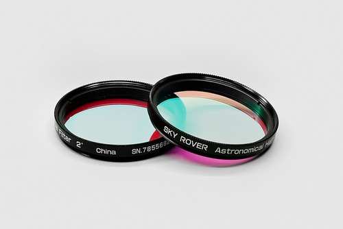 2PCS 2" Astronomical High Contrast Visual Filter