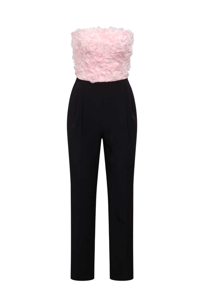 3D Floral Jumpsuit
