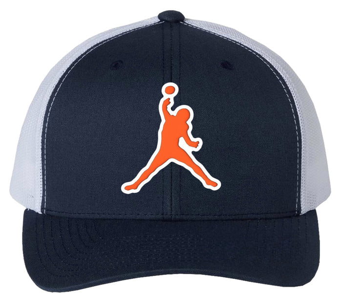 AIR CALEB 3D PATCH SNAPBACK HAT (NAVY/WHITE) - OBVIOUS SHIRTS