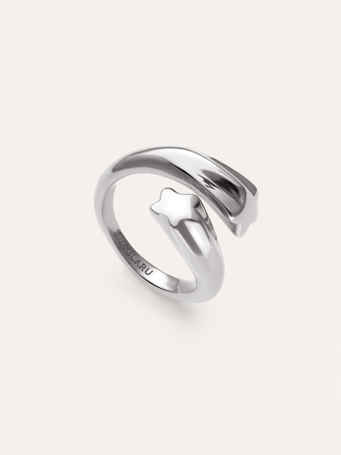 Anillo Abbraccio Stars Acero