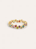 Anillo Bubbles Baño Oro