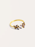 Anillo Buganvilla Baño Oro