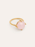 Anillo Celebrate Pink Baño Oro