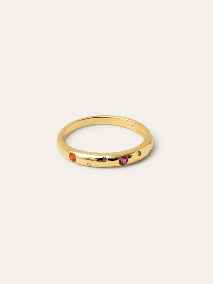 Anillo Colors Space Baño Oro