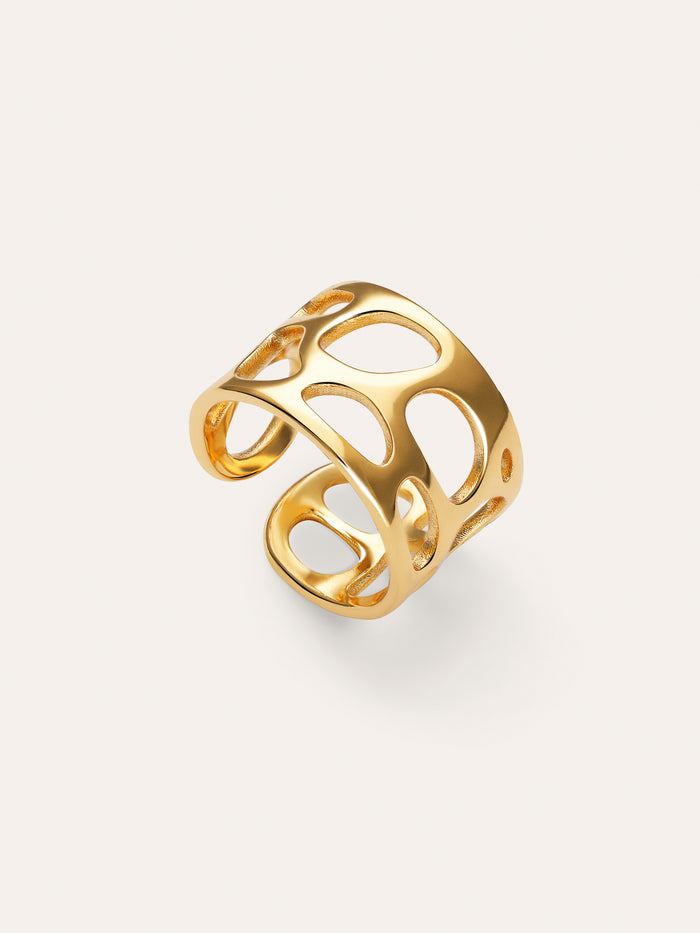 Anillo Dotty Baño Oro