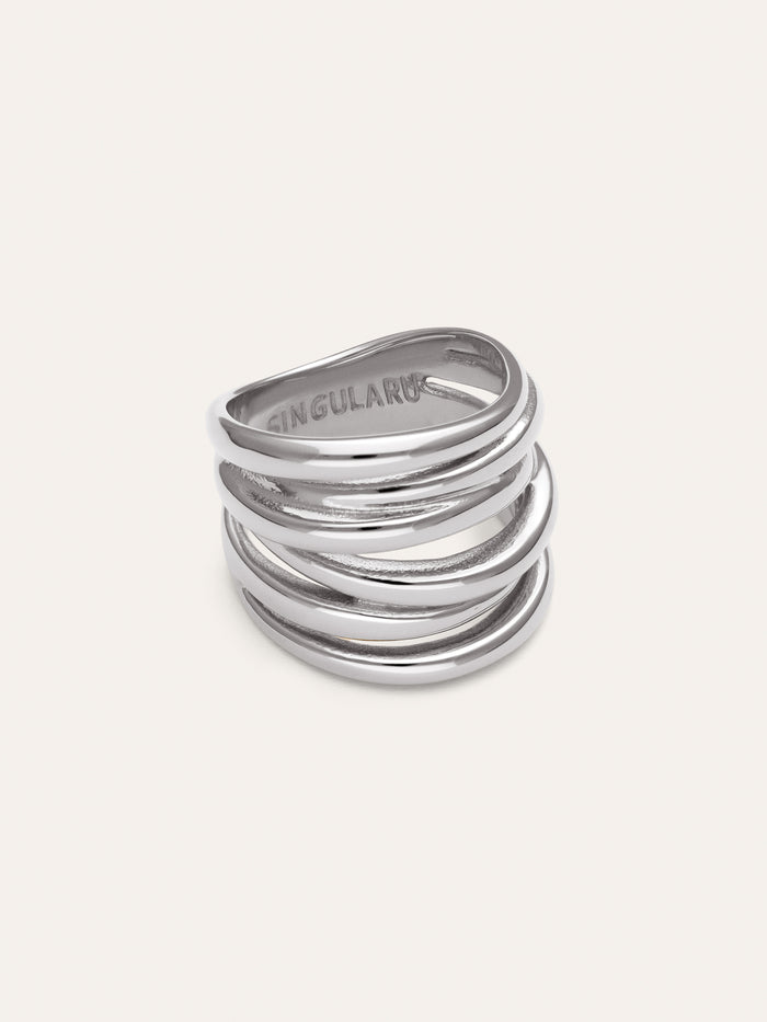 Anillo Ondina Acero