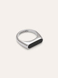 Anillo Proa Negro Acero