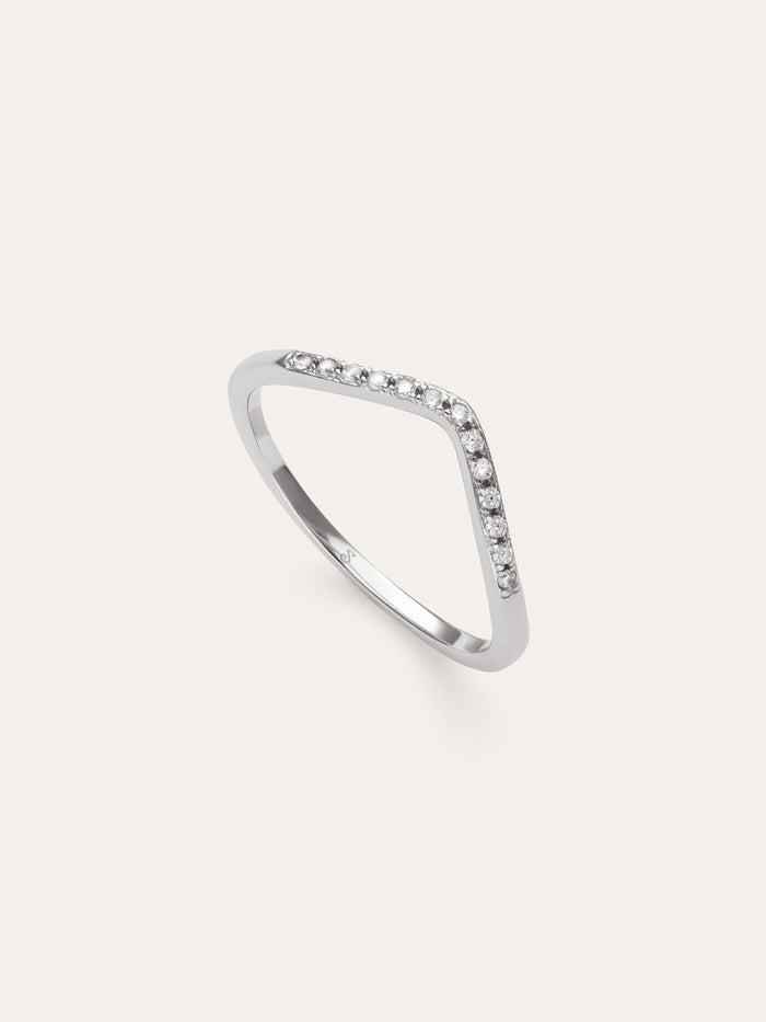 Anillo Venice Sparks Plata