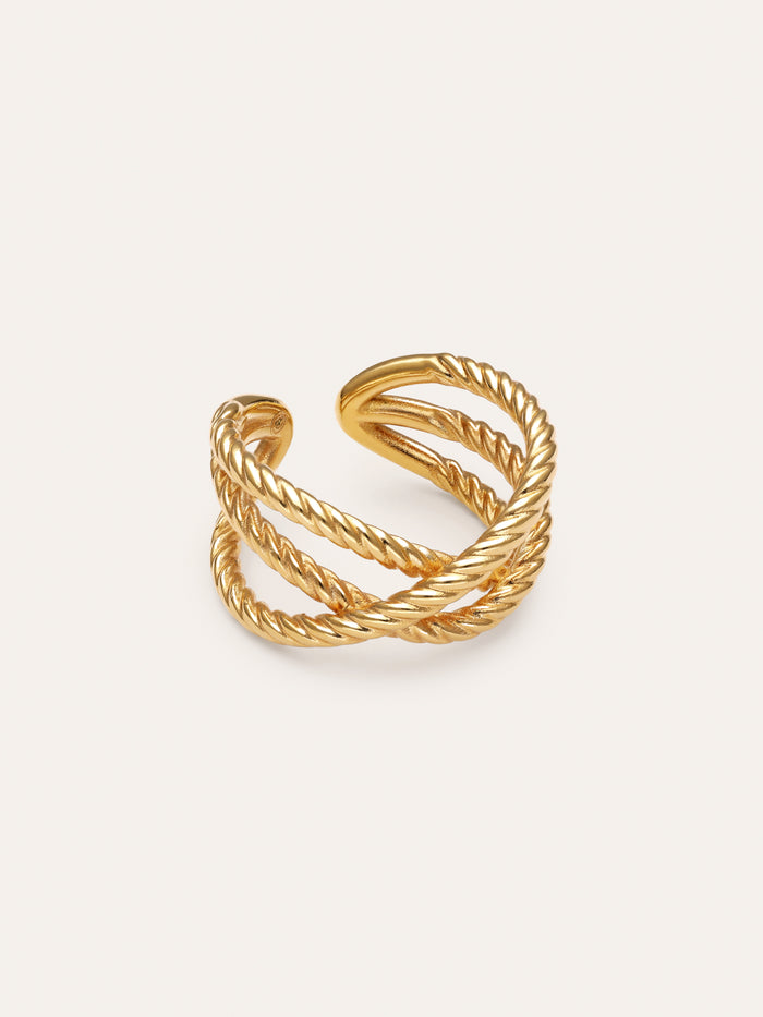 Anillo Vincla Baño Oro