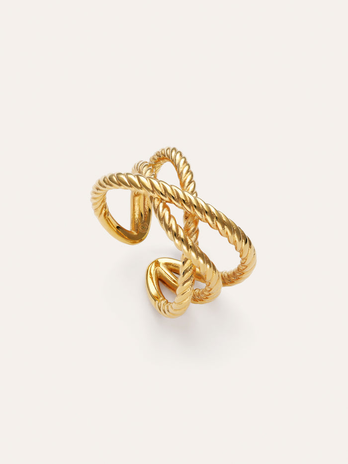 Anillo Vincla Baño Oro