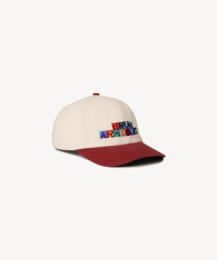 ART CAP Hats and Caps ONE SIZE / NATURAL / RED - BRUT Clothing