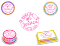 Barbie Custom Name Edible Image Frosting Sheet #102 Topper (70+ sizes)