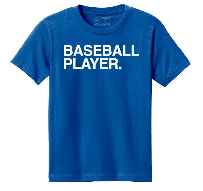 BASEBALL PLAYER. (YOUTH) - OBVIOUS SHIRTS