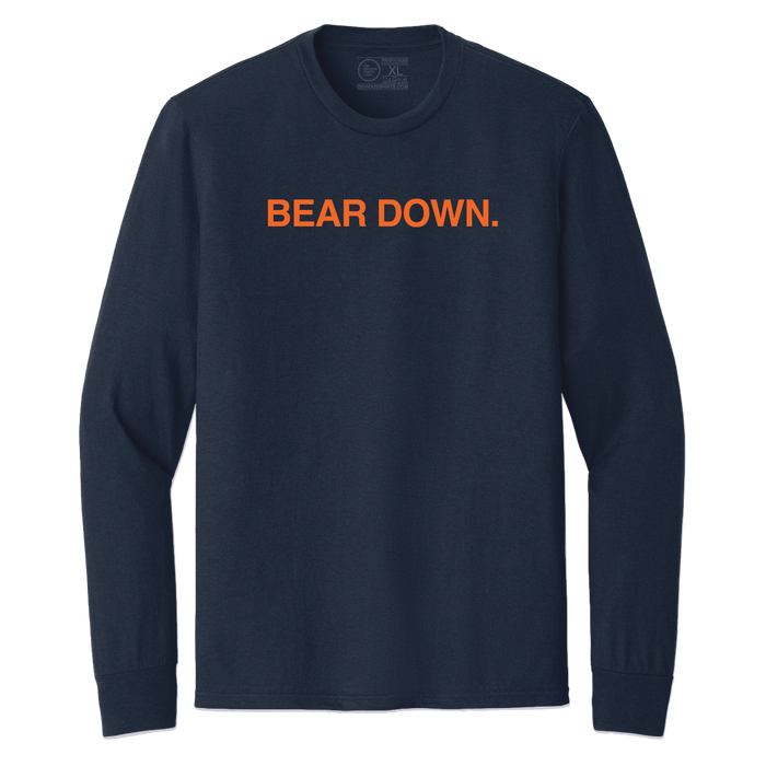 BEAR DOWN (LONG SLEEVE) - OBVIOUS SHIRTS