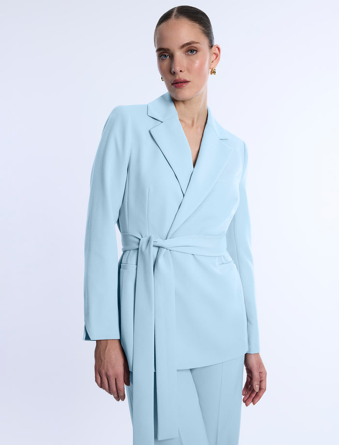 Belted Tailored Jacket