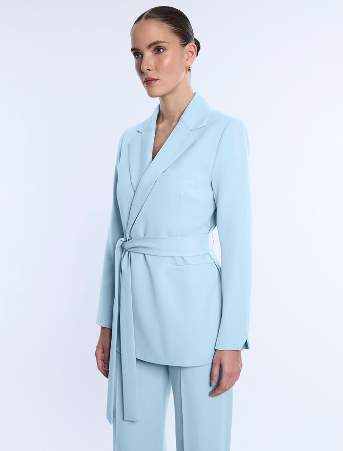 Belted Tailored Jacket
