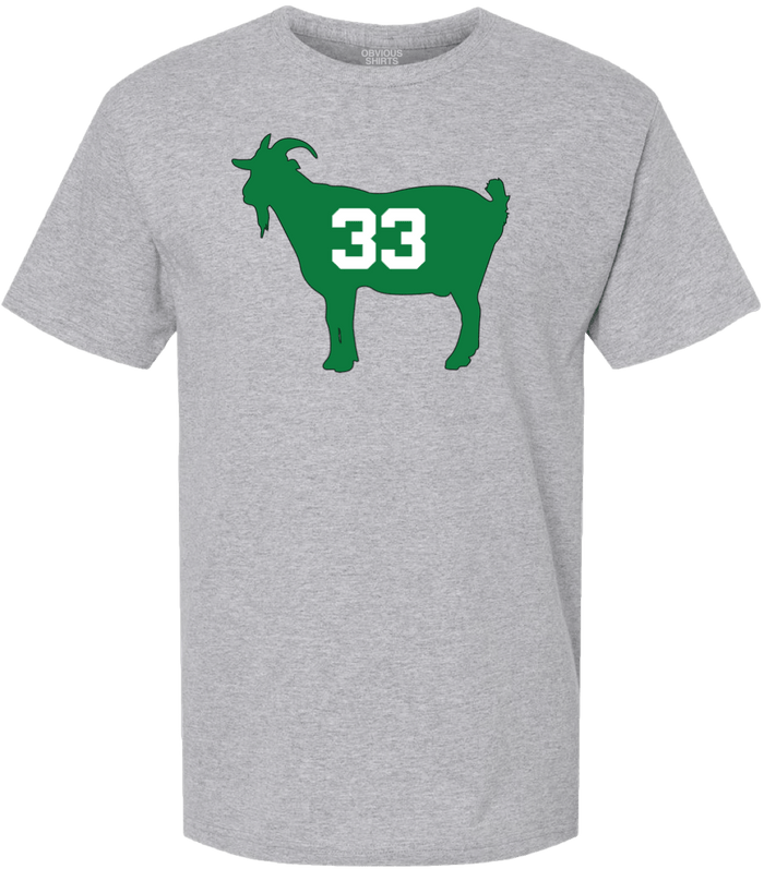 BOSTON'S GOAT 33 - OBVIOUS SHIRTS