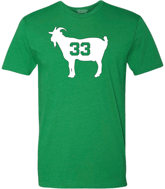 BOSTON'S GOAT 33 - OBVIOUS SHIRTS