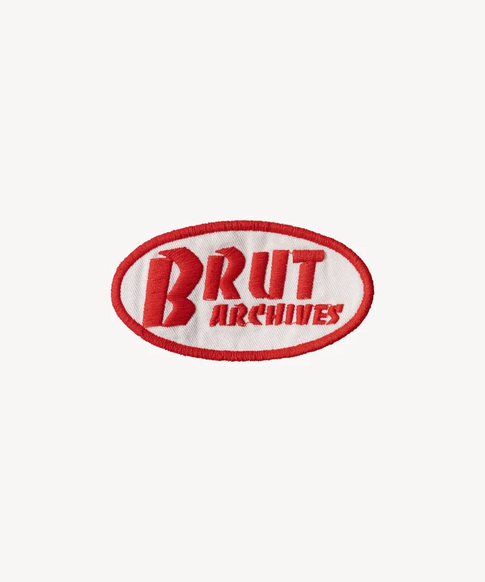 BRUT ARCHIVES STATION PATCH Accessories RED / ONE SIZE - BRUT Clothing