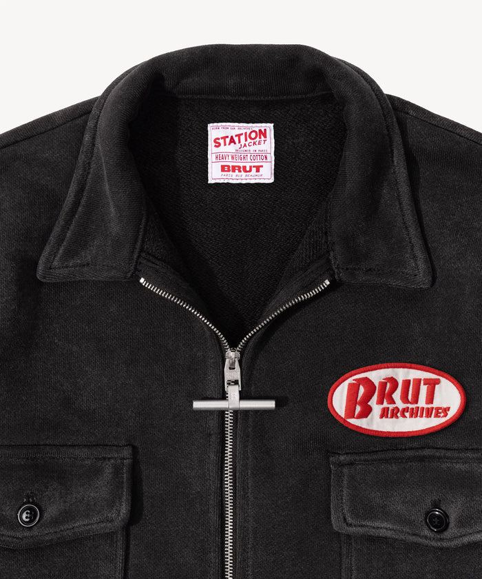 BRUT ARCHIVES STATION PATCH Accessories RED / ONE SIZE - BRUT Clothing