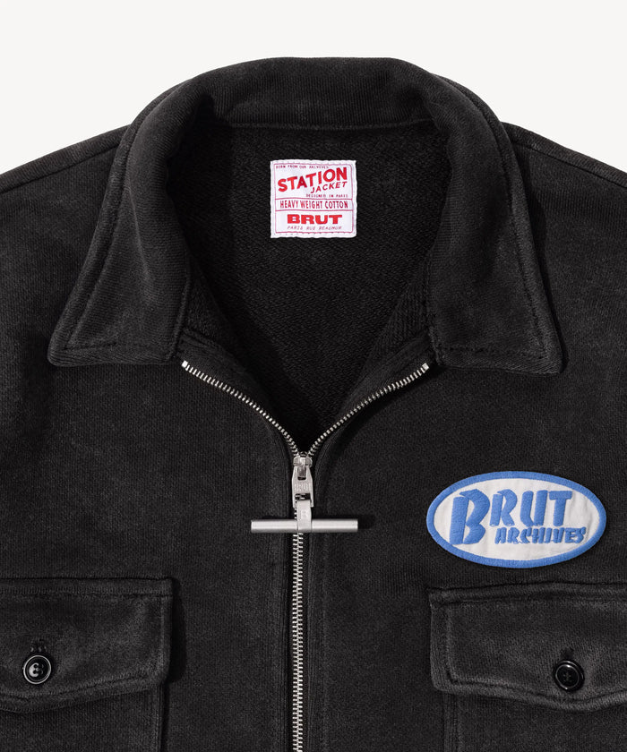 BRUT ARCHIVES STATION PATCH Accessories BLUE / ONE SIZE - BRUT Clothing