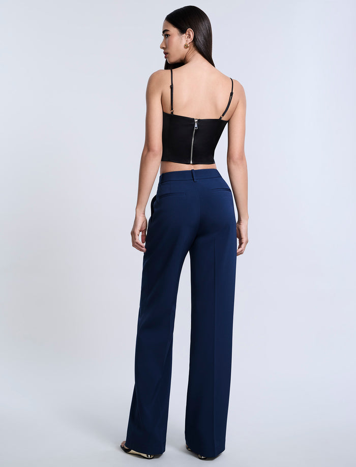 Cady Relaxed Straight Pant