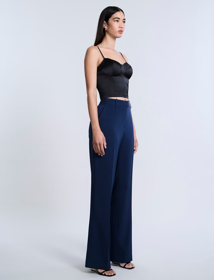 Cady Relaxed Straight Pant