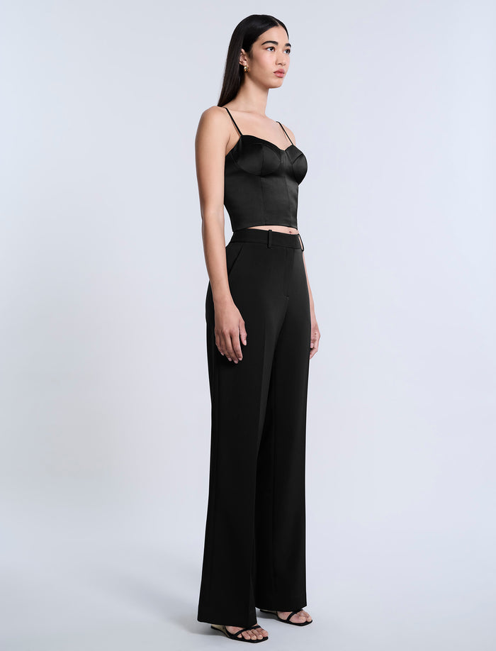 Cady Relaxed Straight Pant