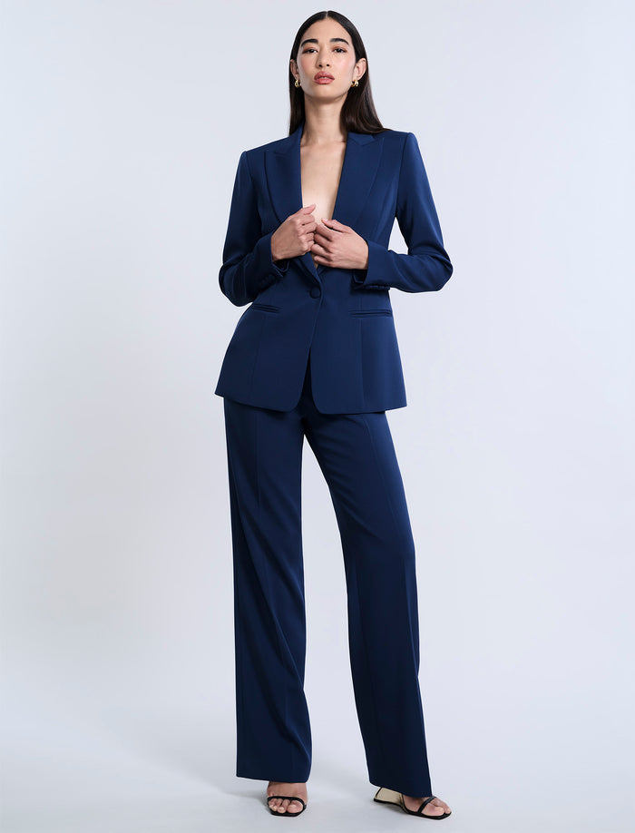 Cady Relaxed Straight Pant