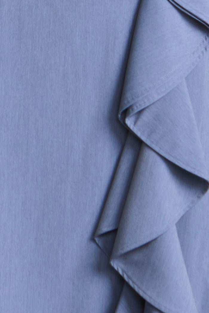 SWATCH: Yarn Dye Denim Blue Suiting