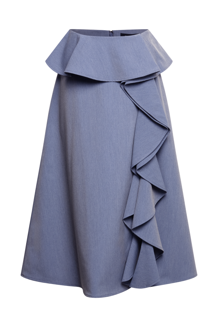 Cascade Midi Skirt