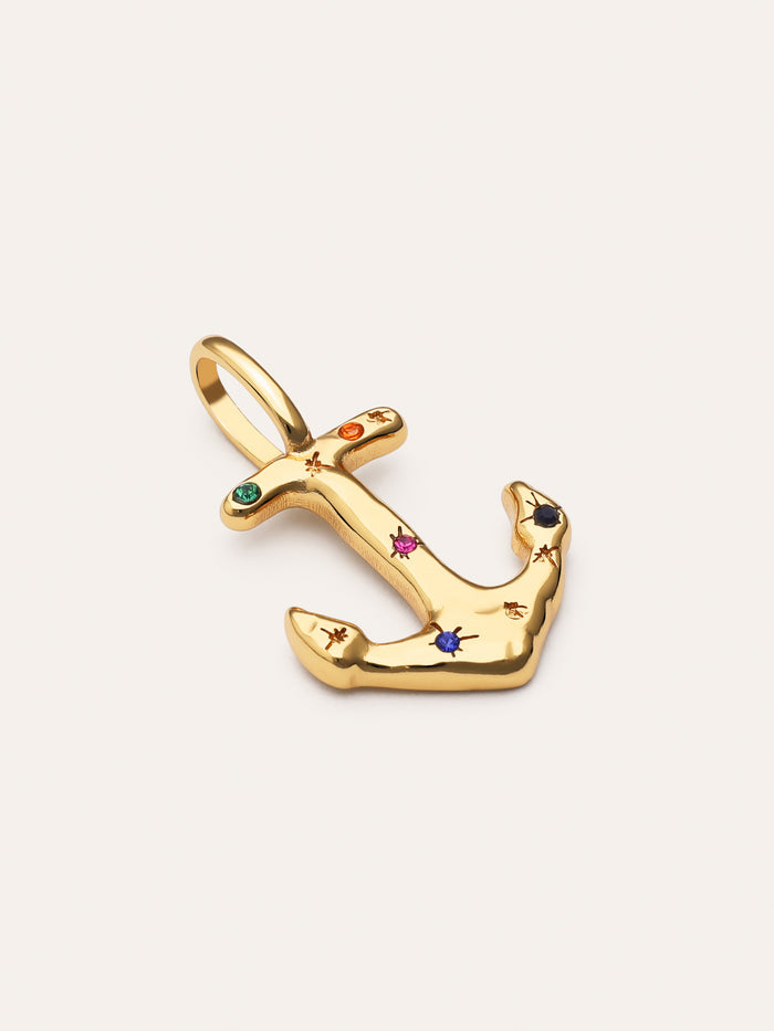 Charm Ancla Baño Oro
