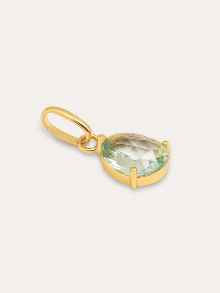 Charm Birthstones Baño Oro