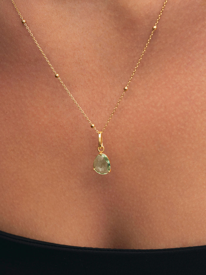 Charm Birthstones Baño Oro