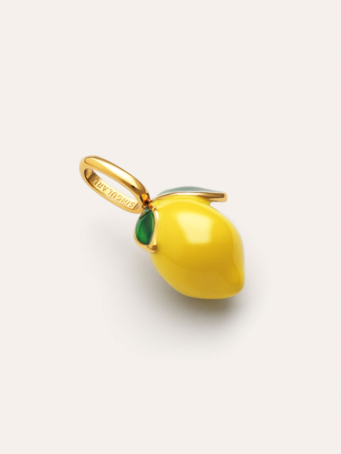 Charm Limón Acero Baño Oro
