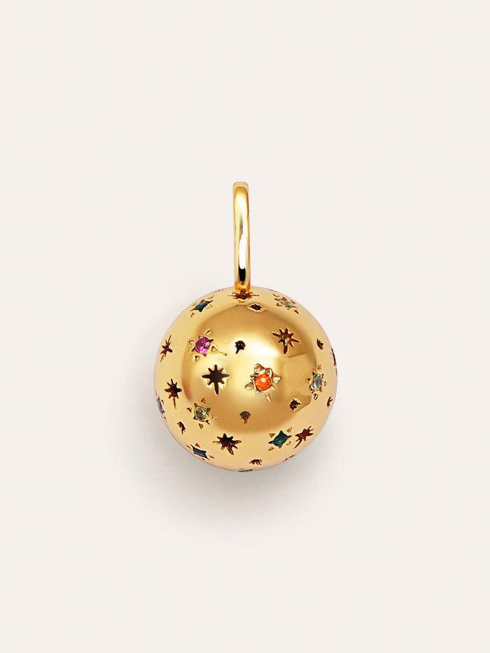 Charm Llamador de Ángeles Baño Oro
