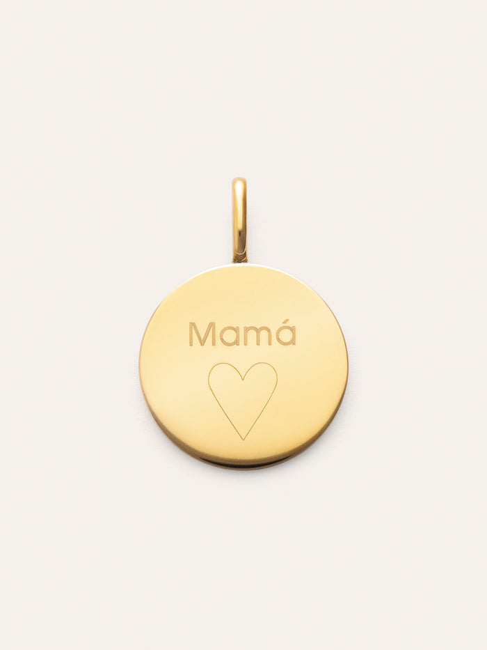 Charm Personalizado Dream Acero Baño Oro