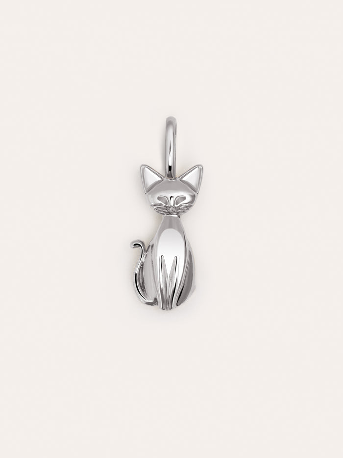 Charm Salem Gato Enamel Gris