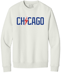CHICAGO IS ELECTRIC (CREW SWEATSHIRT). - OBVIOUS SHIRTS