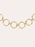 Choker Circles & Circles Acero Baño Oro
