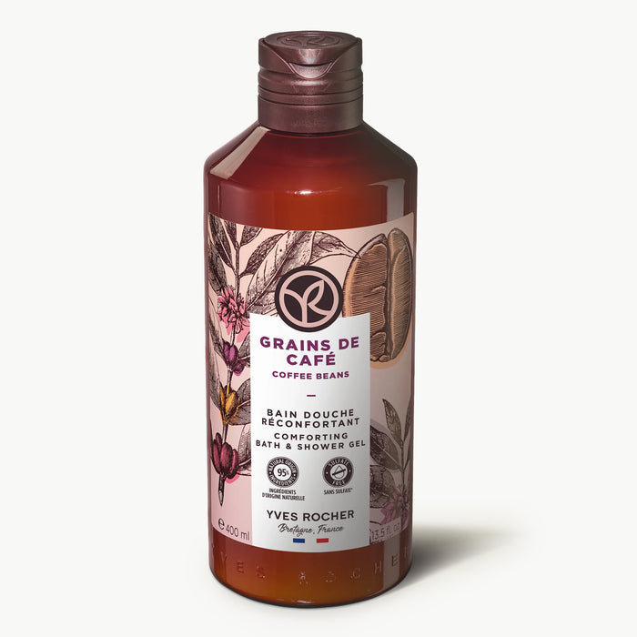 Coffee Beans Comforting Bath & Shower Gel - 400 ml