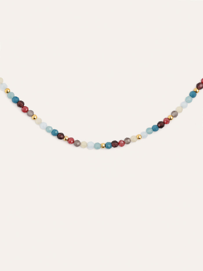 Collar Altea Bruma Acero Baño Oro