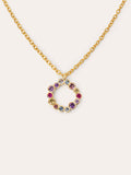 Collar Bubbles Baño Oro