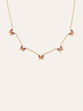 Collar Butterfly Baño Oro