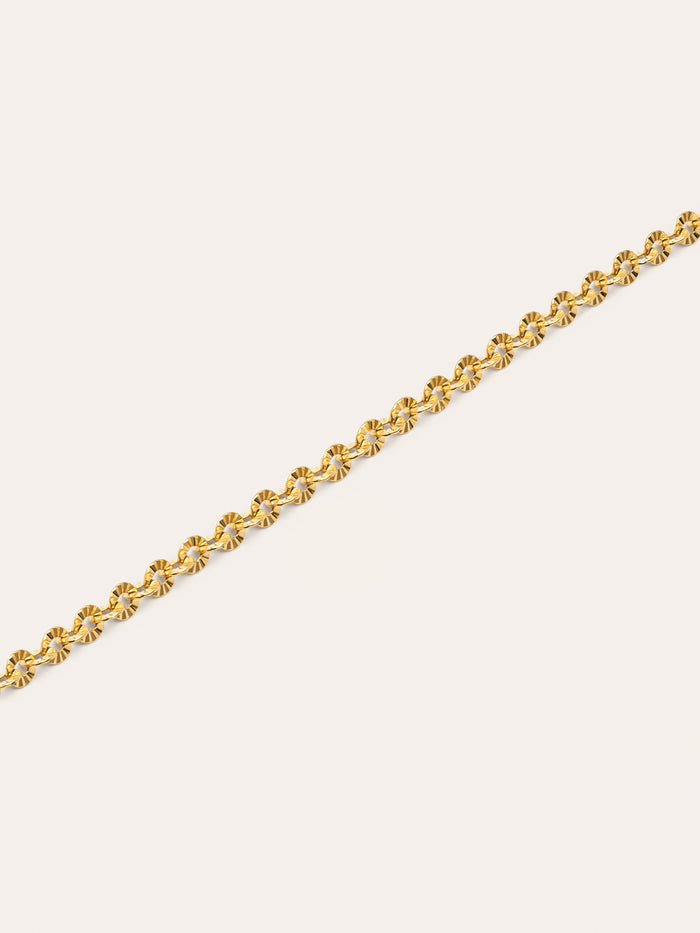 Collar Celestia Acero Baño Oro