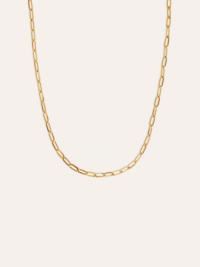 Collar Chic Acero Baño Oro