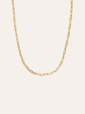 Collar Chic Acero Baño Oro