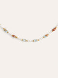 Collar Daylight Perlas Acero Baño Oro