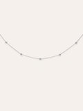 Collar Dots L Acero
